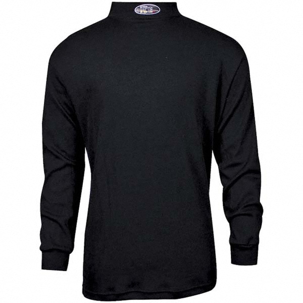 National Safety Apparel - Base Layer Shirt: Black Ice FR, 2X-Large ...