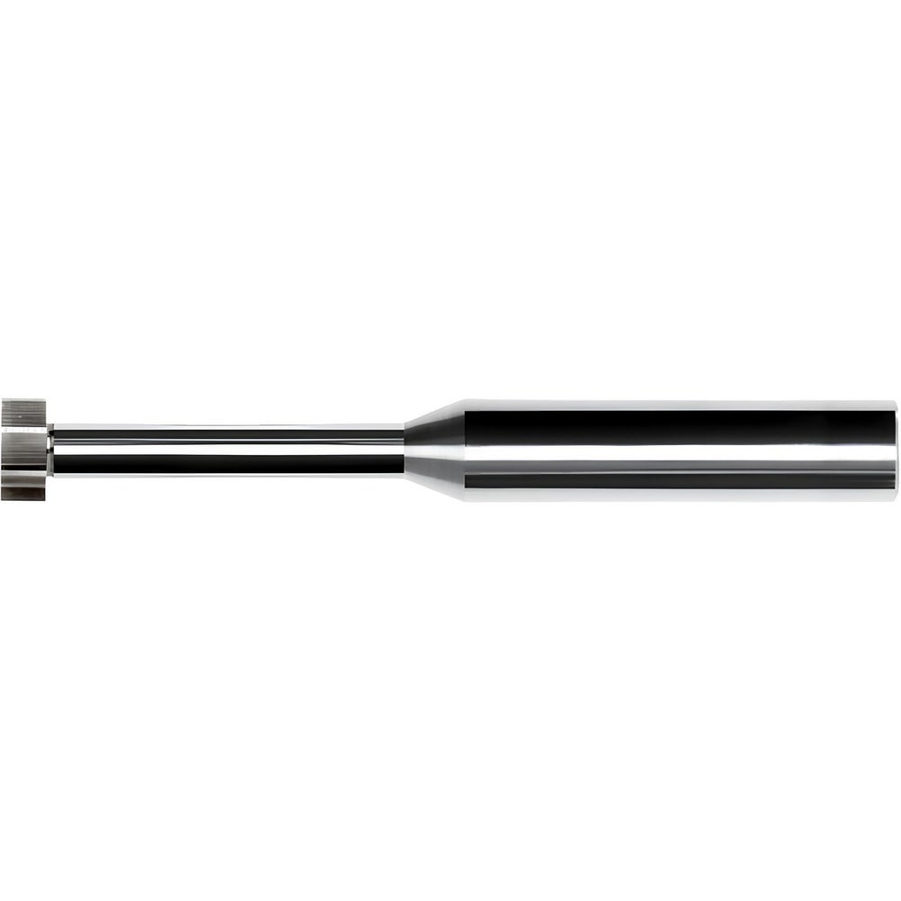 Woodruff/Keyseat Cutters; Connection Type: Shank ; Cutter Material: Solid Carbide ; Cutter Diameter (Inch): 5/8 ; Cutter Diameter (Decimal Inch): 0.6250 ; Tooth Configuration: Straight ; Cutting Width (Inch): 3/16