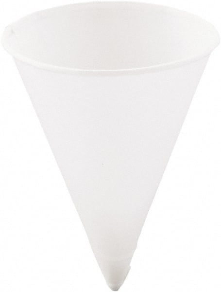 Solo - Pack of (25) Cone Water Cups, Paper, 4 oz, Rolled Rim, 200/Bags ...