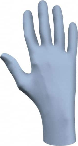Showa I9905PFM Disposable Gloves: Size Medium, 6 mil, Nitrile 