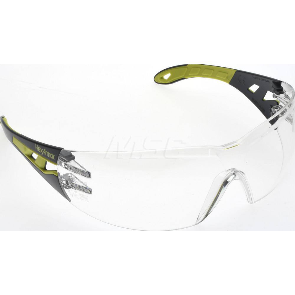 Safety Glass: Anti-Fog & Scratch-Resistant, Clear Lenses, Straight
