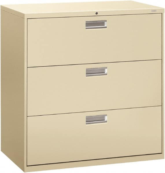 Hon 42 Wide X 40 7 8 High X 19 1 4 Deep 3 Drawer Lateral File
