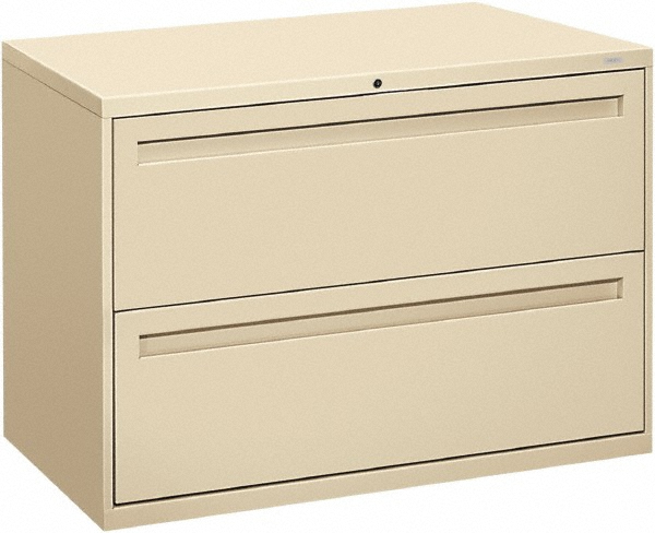 Hon 42 Wide X 28 3 8 High X 19 1 4 Deep 2 Drawer Lateral File