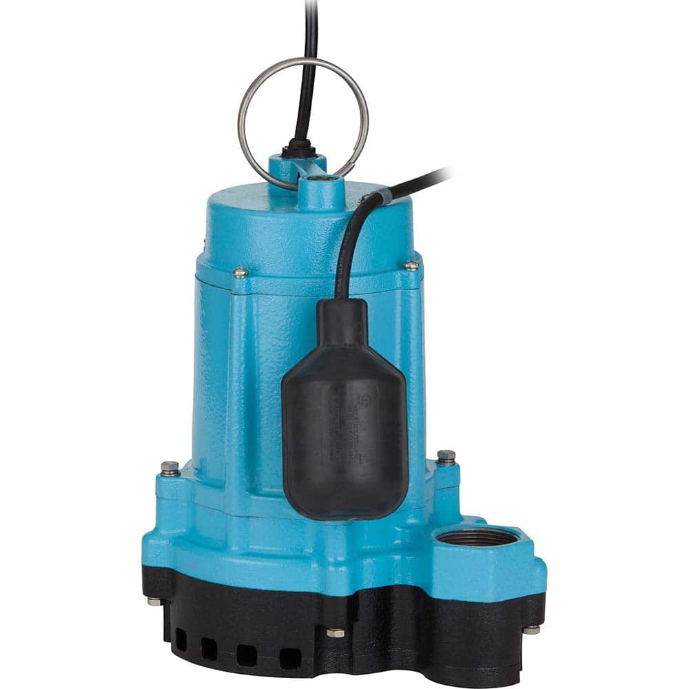 Little Giant Pumps 506858 Sump Sewage & Effluent Pump: Piggyback Mechanical Float, 5A, 115V 