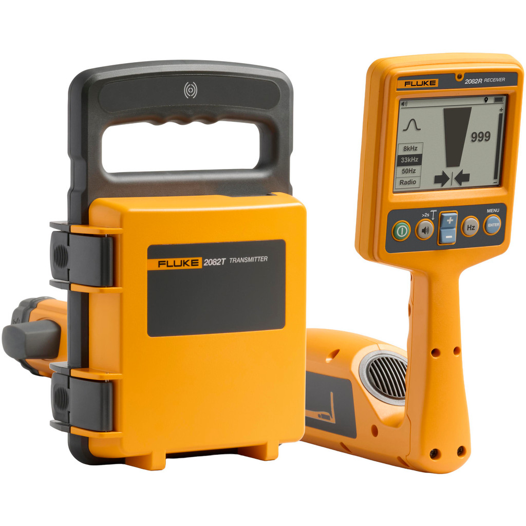 Fluke Wire Tracers & Utility Line Locators: Detector Type: Underground Cable Locator; Maximum Measurement Depth (Meters): 20 ft | Part #FLUKE-2082