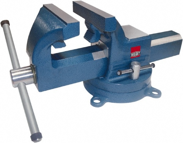 Bessey BV-DF6SB Bench Vise: 6" Jaw Width, 7" Jaw Opening, 4" Throat Depth 