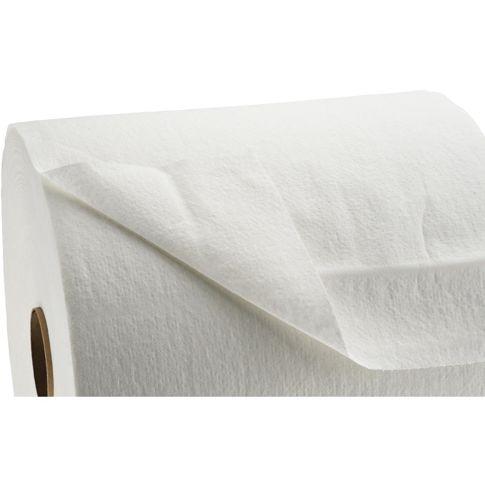 General Purpose Wipers: Roll, Dry, White, 750 Ct