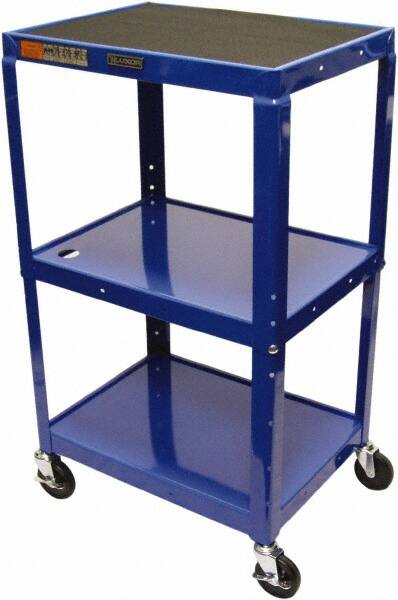 Standard Utility Cart: Steel, Blue