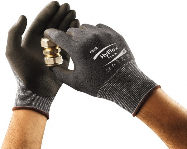 10X Handmax Nitrile Foam Palm Coat Mechanic Industry Nonslip WorkGloves Medium 