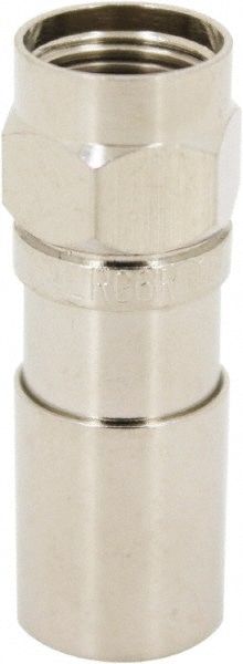 Straight, RTQ Compression Coaxial Connector