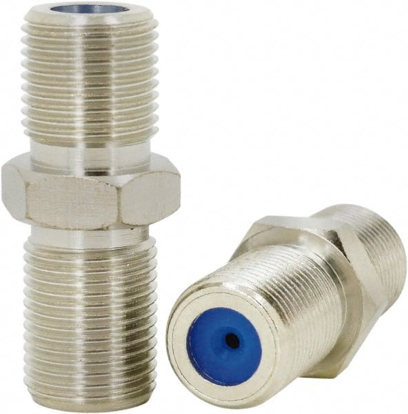 3 GHz, 75 Ohm, Straight, F Type Compression Coaxial Connector