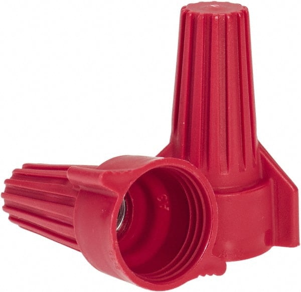 Ideal WT52-B Wing Twist-On Wire Connector: Red, Flame-Retardant, 2 AWG 