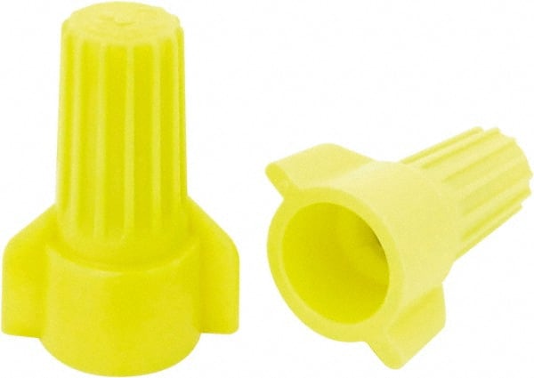Ideal WT51-B Wing Twist-On Wire Connector: Yellow, Flame-Retardant, 2 AWG 