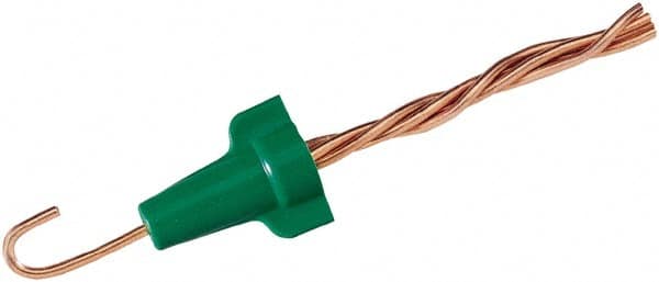 Ideal 30-292 Wing Twist-On Wire Connector: Green, Flame-Retardant, 2 AWG 