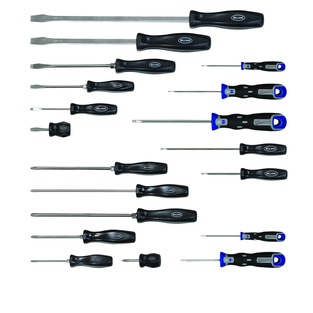 Screwdriver Sets: Screwdriver Types Included: Round; Container Type: Cardboard Box