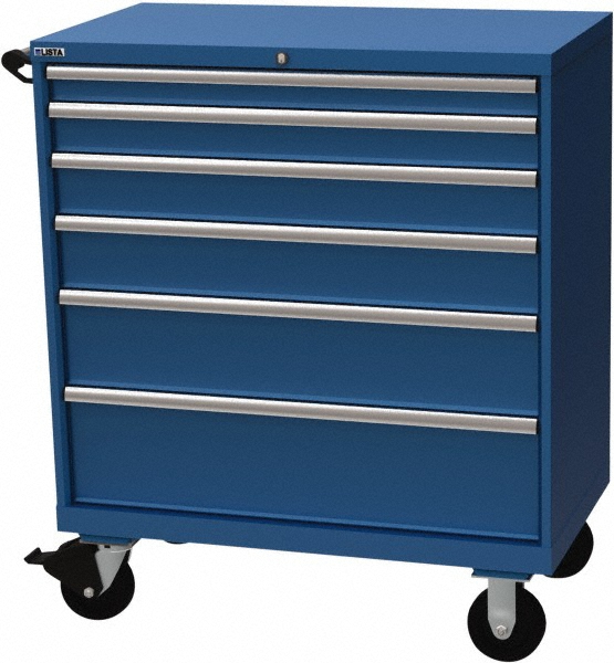 田舎大先生専用　ET-racing DUAL.5 Blue LISTA - Steel Tool Roller Cabinet: 40-1/4