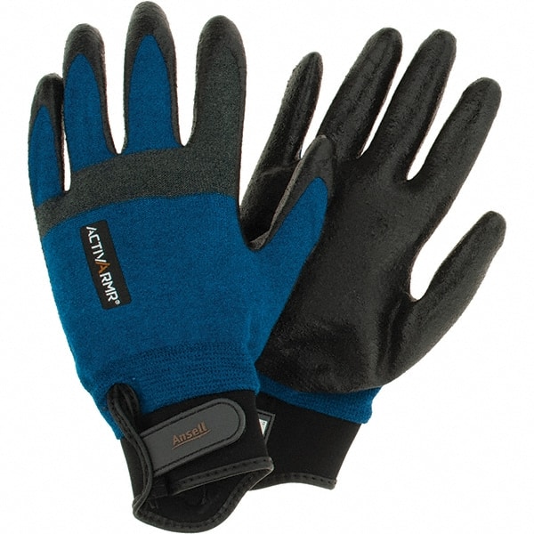 Ansell 97-002-11 Cut & Abrasion-Resistant Gloves: Size XL, ANSI Cut A3, Nitrile, Kevlar 