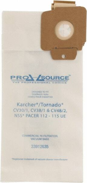 10 paper vacuum cleaner bags for Karcher CV30 and CV38/2 