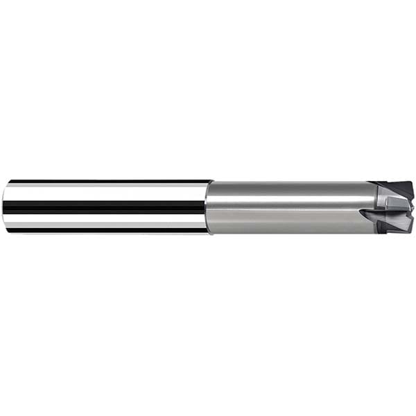 Corner Radius End Mill Head: 4 Flutes