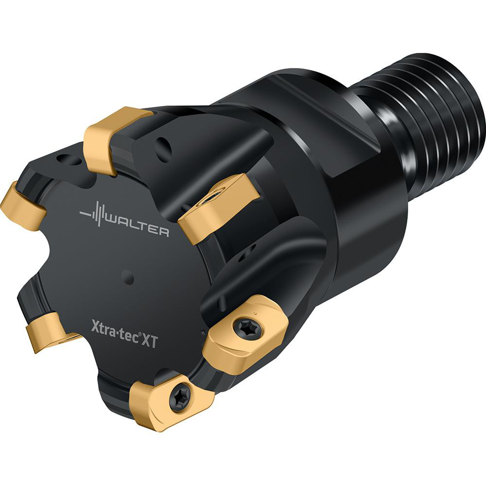 Walter Indexable HighFeed End Mills; Shank Type Modular; Maximum