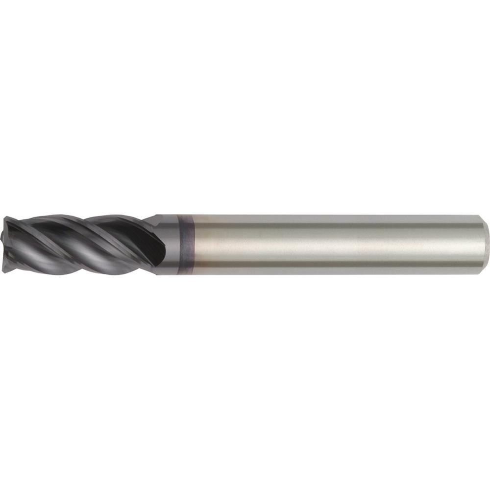 Widia Corner Chamfer End Mill 7 mm Dia, 16 mm LOC, 4 Flutes, 0.4 mm Chamfer Width, Solid