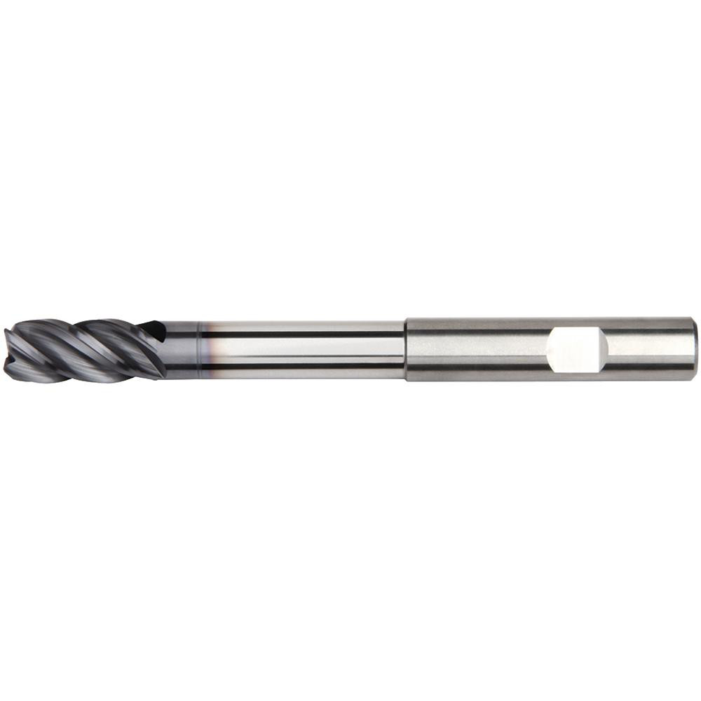 Widia Corner Chamfer End Mill 20 mm Dia, 40 mm LOC, 4 Flutes, 0.5 mm