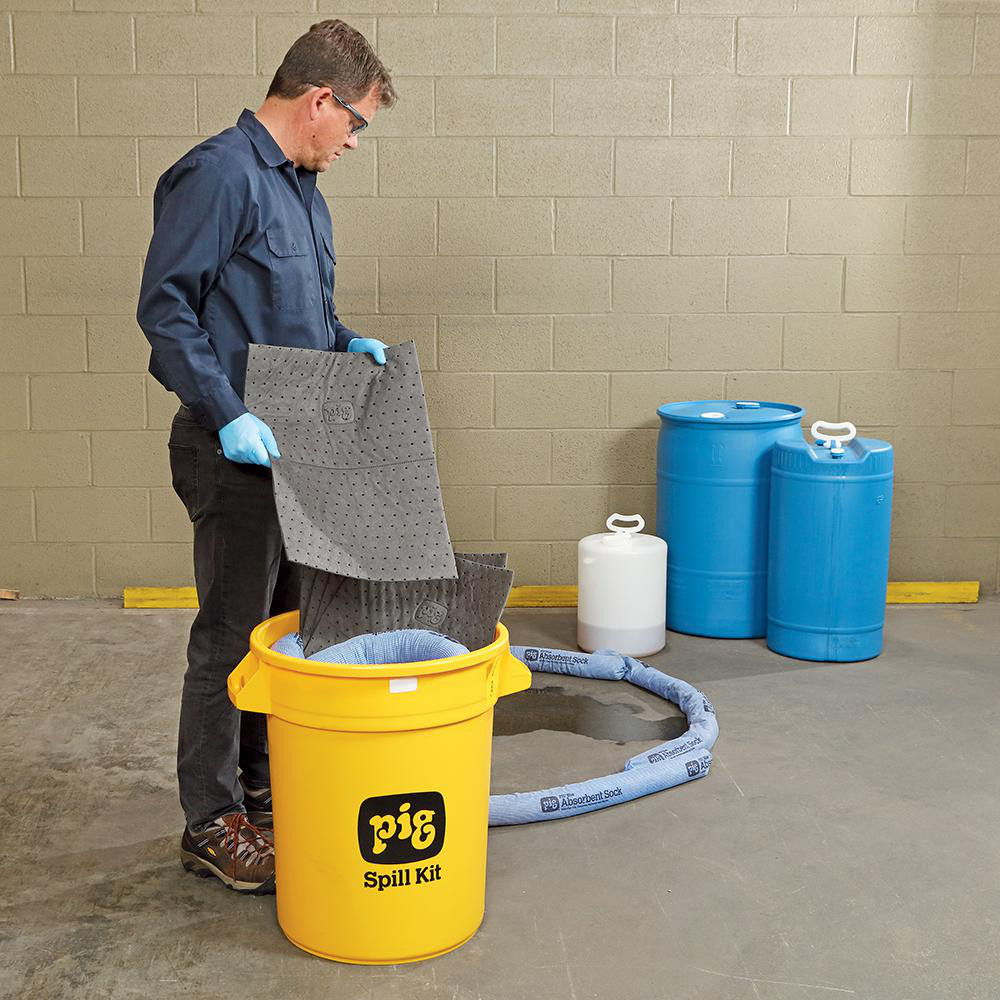 New Pig - Spill Kits; Kit Type: Universal Spill Kit; Container Type ...