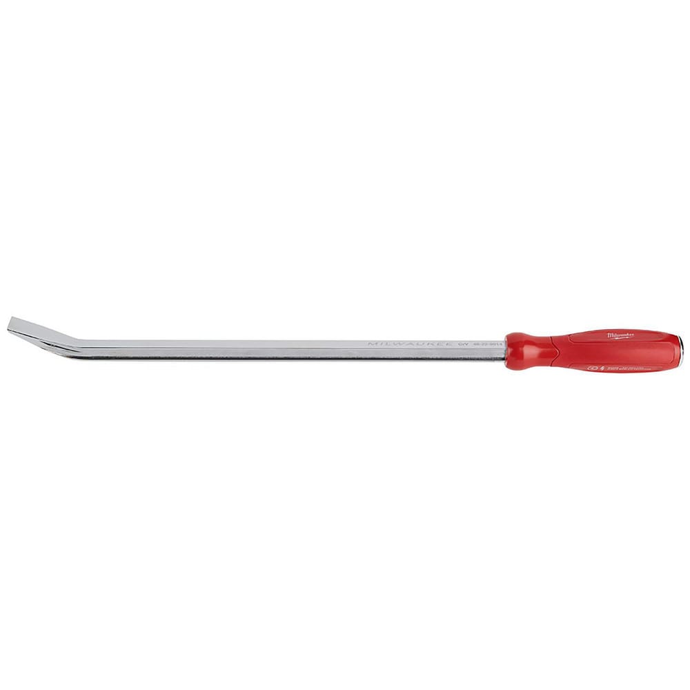 Milwaukee Tool 45-74-9224 Pry Bars; Prybar Type: Wrecking ; End Angle: Gooseneck ; End Style: Curved ; Material: Steel ; Bar Shape: Round ; Overall Length (Inch): 24 Image