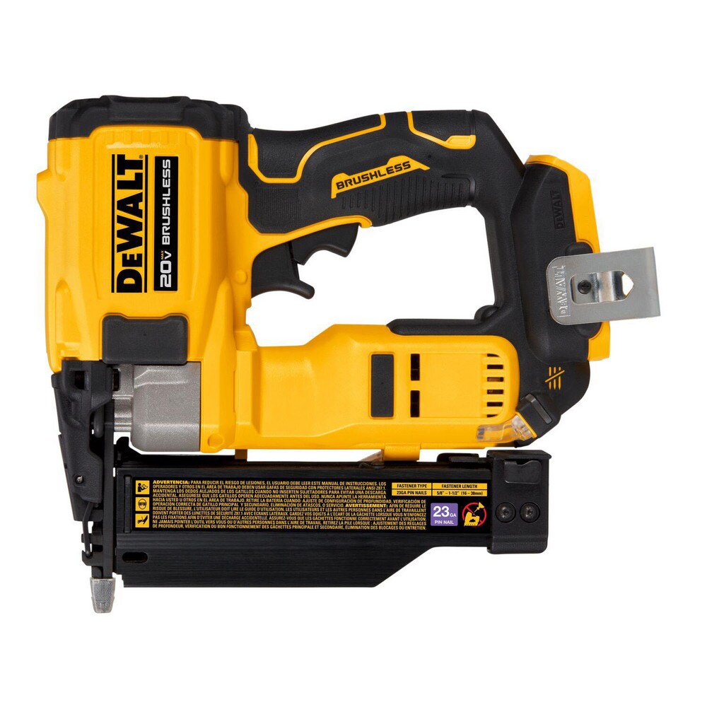 Cordless Finish Nailer: 20V, 5/8 to 1-1/2" Nail Length