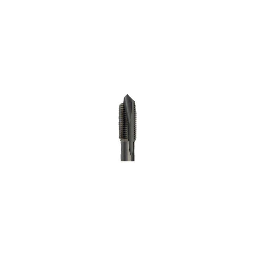 Spiral Point Tap: 1/4-20 UNC, 3 Flutes, Plug Chamfer, 2B Class of Fit, High-Speed Steel, Bright/Uncoated