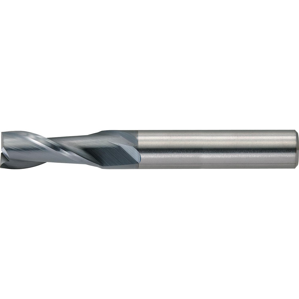 US Union Tool - Square End Mill: 0.2 mm Dia, 0.4 mm LOC, 2 Flutes ...