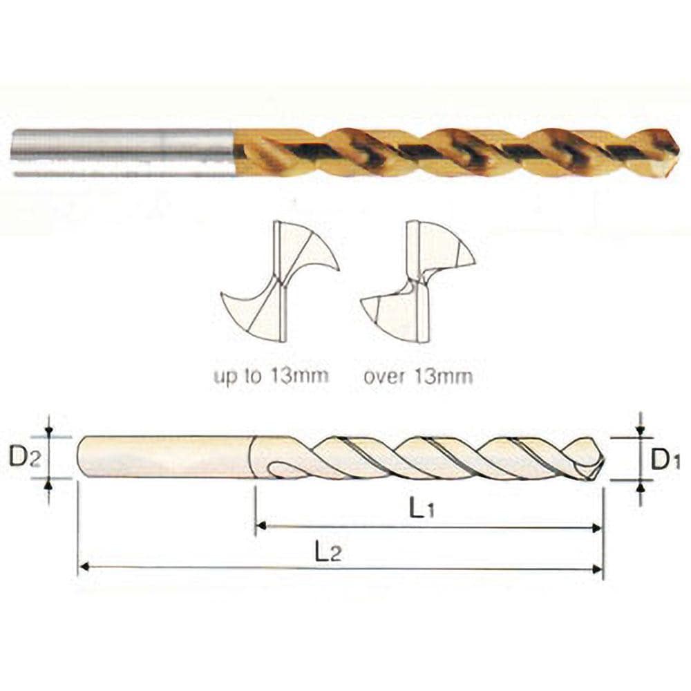 Jobber Length Drill Bit: