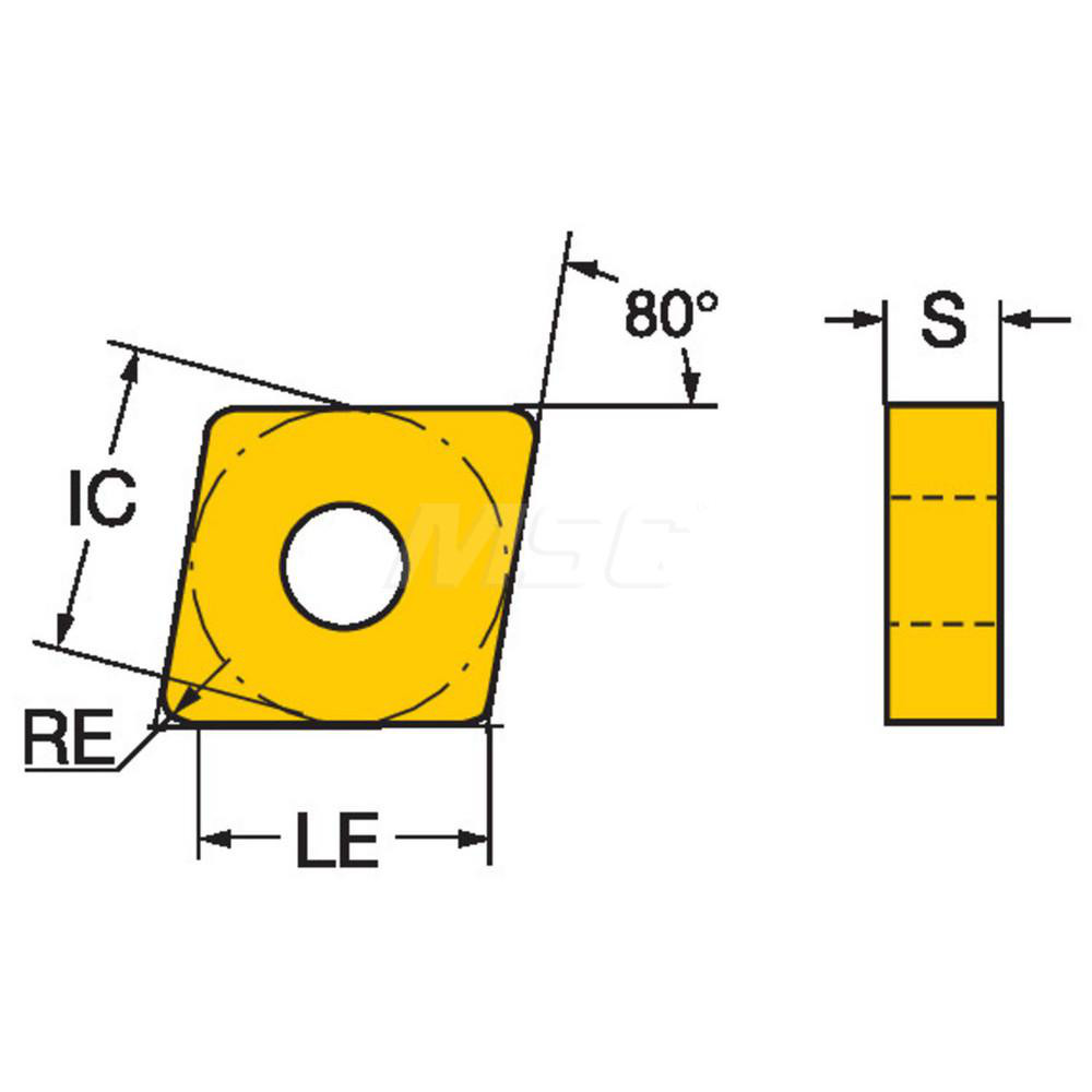 Sandvik Coromant - Turning Insert: CNMG433-KR 3225, Carbide