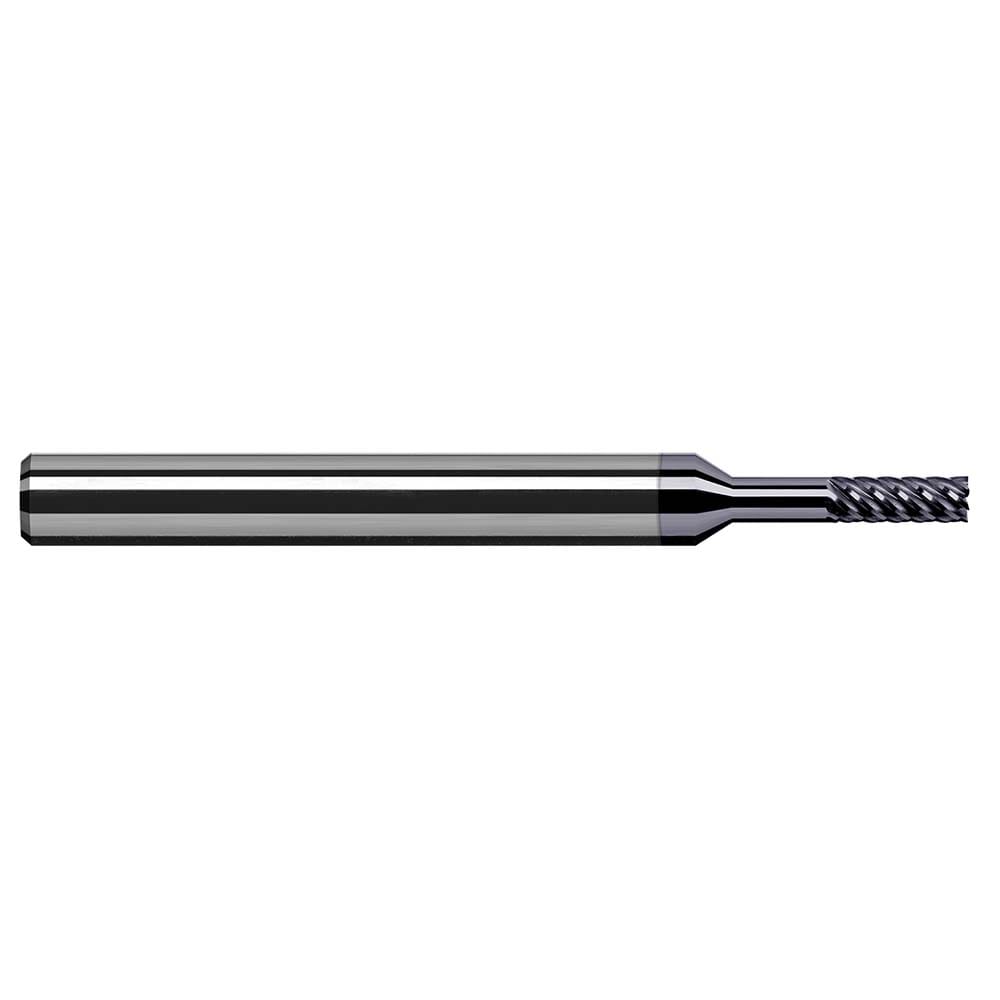 Harvey Tool 940808-C6 Square End Mill: 1/8 Dia, 3/8 LOC, 1/8 Shank Dia, 2-1/2 OAL, 7 Flutes, Solid Carbide Image