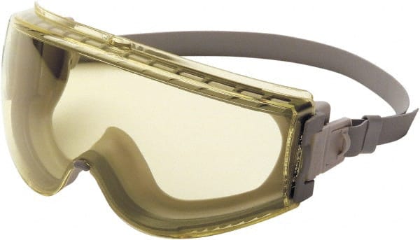 Safety Goggles: Anti-Fog & Scratch-Resistant, Amber Polycarbonate Lenses