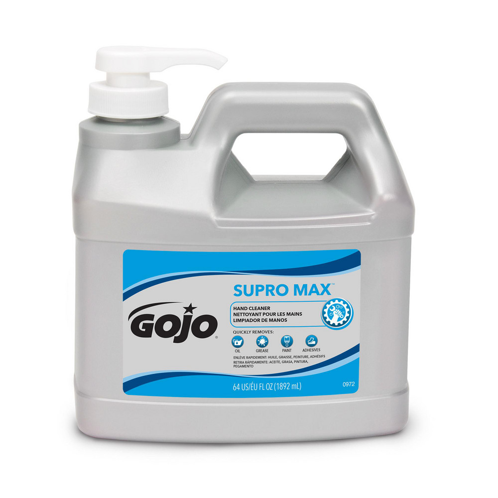 GOJO SUPRO MAX Hand Cleaner, 1/2 gal Pump Bottle, 4/Case - Paste