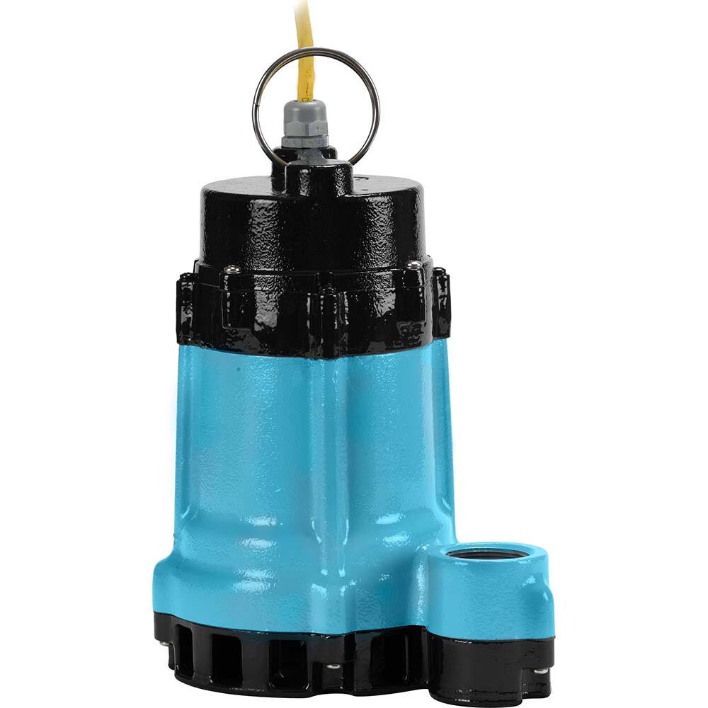Sump Sewage & Effluent Pump: Manual, 1/2 hp, 10.5A, 115V
