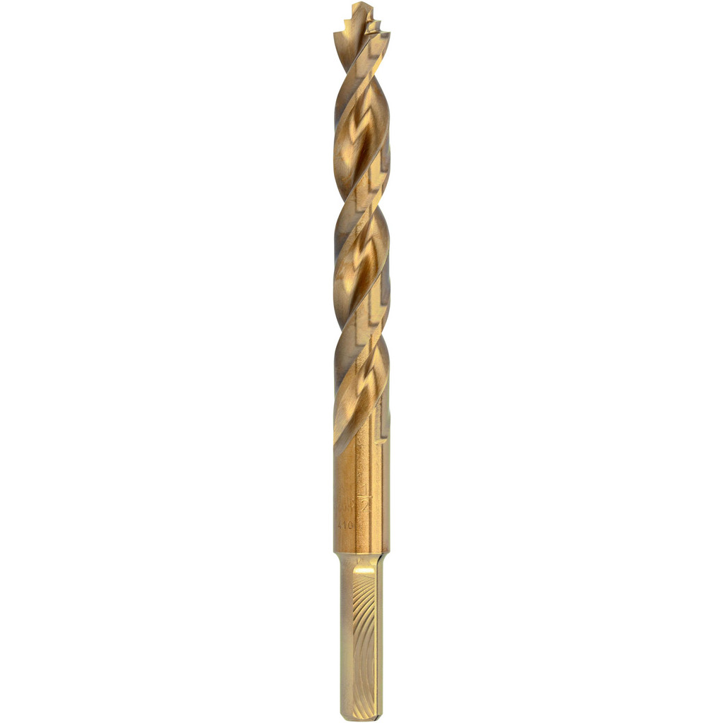 DeWALT Drill Bit Set: Jobber Length Drill Bits, 29 Pc, 135 deg, Alloy Steel & Cobalt - Cobalt, Pilot Point & Split Point, Round & Round w/ 3