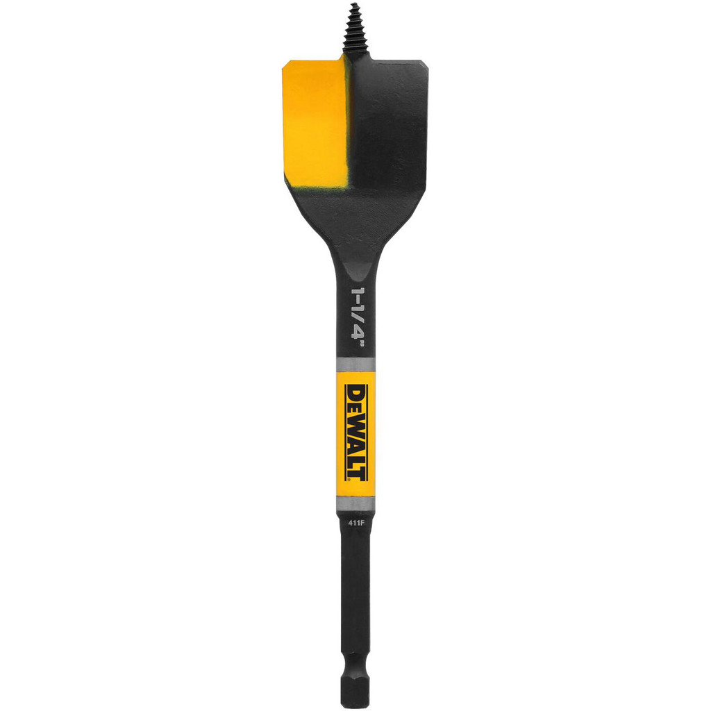 DeWALT Spade-Blade Drill Bits: Drill Bit Size (Inch): 1-1/4; Shank Size: 1.0000 in; Shank Type: Hex; Overall Length: 6.00 in | Part #DWAWDNS20