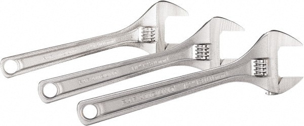 Crescent - Adjustable Wrench Set: 2 Pc, 10″ & 8″ Wrench, Inch - 91498469 -  MSC Industrial Supply