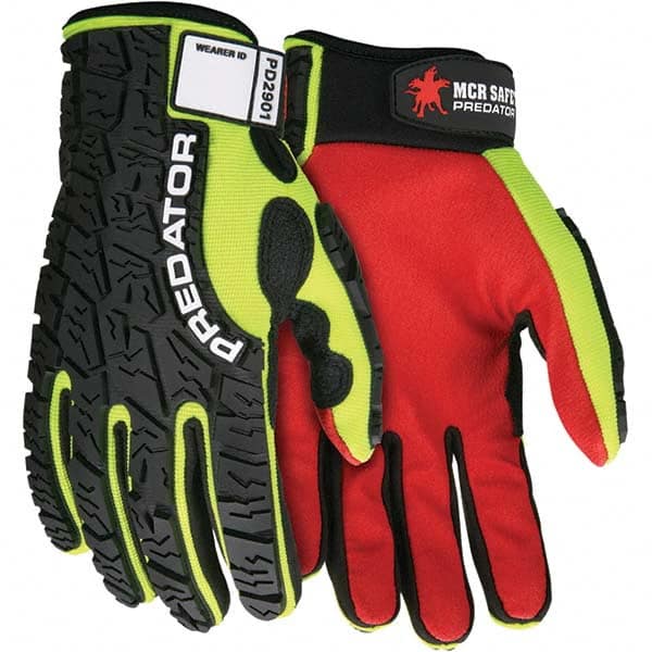 MCR SAFETY PD2901M Gloves: Size M, Synthetic Blend 