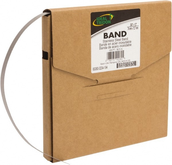 IDEAL TRIDON 600800181200 Stainless Steel Banding Strap Roll 