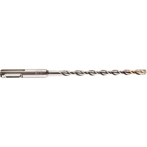 7mm Dia, SDS-Plus Shank, Carbide-Tipped Rotary & Hammer Drill Bit - 100mm Usable Length, 160mm OAL, Spear Cutting Shape