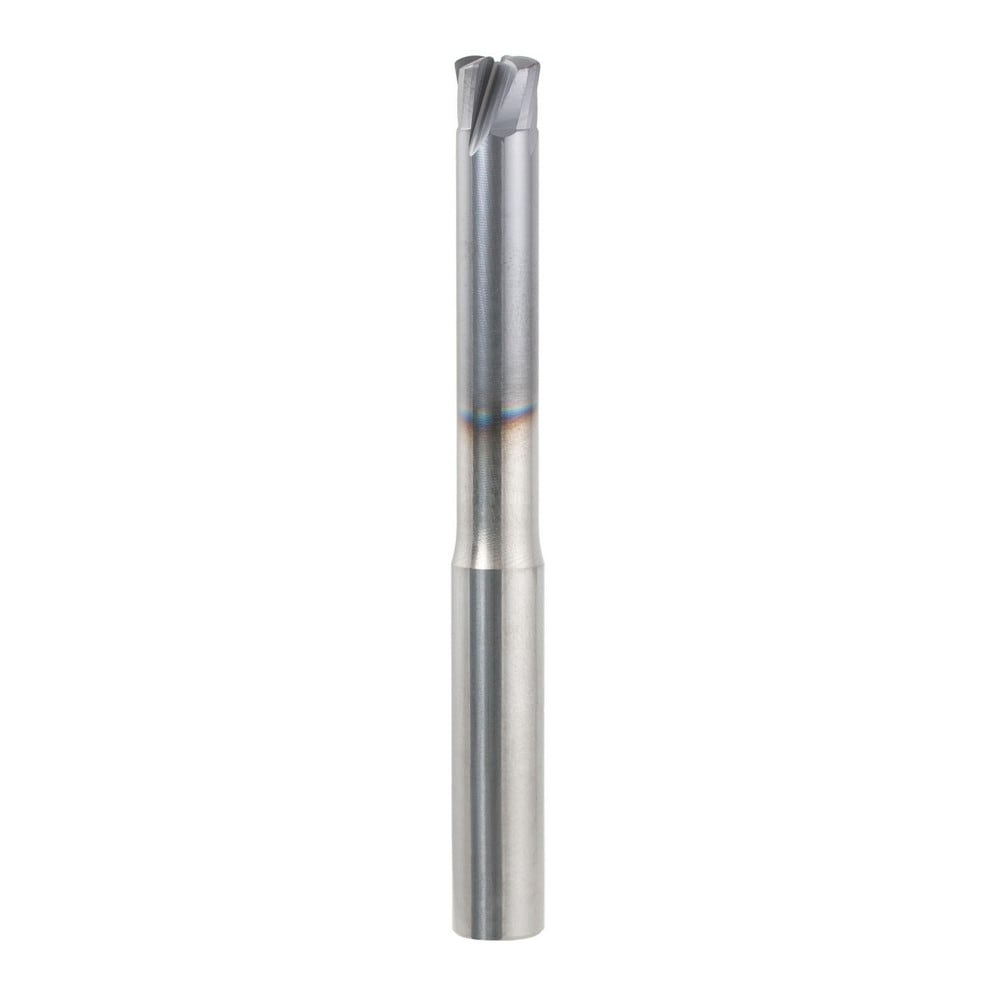 Niagara Cutter 3043604 Corner Radius End Mill: 5/16" Dia, 0.016" LOC, 0.0373" Radius, 4 Flutes, Solid Carbide Image