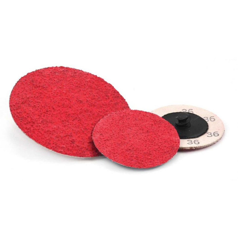 Superior Abrasives QuickChange Disc Type R, 3" Disc Dia, 36 Grit