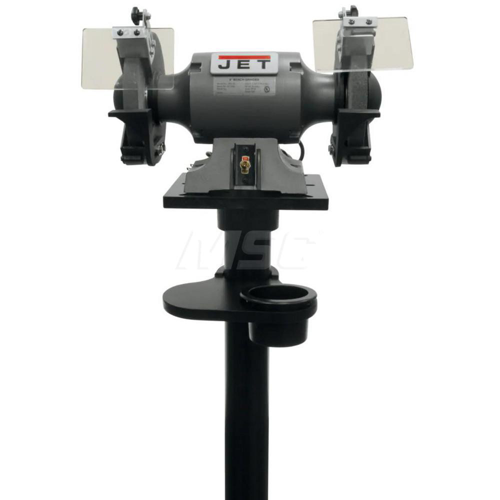 Jet 10" Wheel Diam x 1" Wheel Width, 11/2 hp Bench Grinder 35295112 MSC Industrial Supply