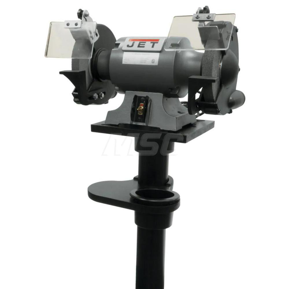 Jet 10" Wheel Diam x 1" Wheel Width, 11/2 hp Bench Grinder 35295112 MSC Industrial Supply