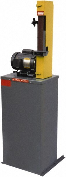 Belt Sanding Machine: 48" Long, 2" Wide, Horizontal & Vertical