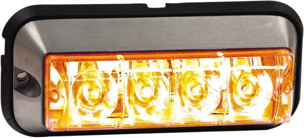 Quad Flash Rate, Surface Mount Emergency Strobe Light Assembly