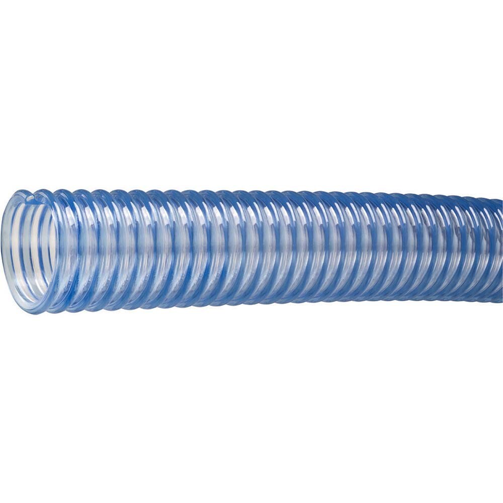 Food & Beverage Hose: 6" ID, 6.91" OD, 1' Long